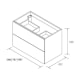 Conjunto mueble de baño Born Salgar croquis 13