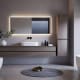 Espejo de baño con luz LED Dune Bruntec ambiente 7