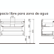 Conjunto mueble de baño Attila Salgar croquis 10