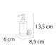 Dosificador de jabón Intro de Mediterranea de baño croquis 1