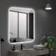 Espejo de baño con luz LED Dinamarca Ledimex principal 3