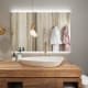 Espejo de baño con luz LED Casiopea Bruntec Principal 0