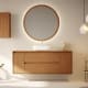 Mueble de baño con encimera de madera maciza Alpes 13 Bruntec principal 1