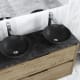Mueble de baño con encimera de piedra Boston Bruntec detalle 6