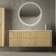 Mueble de baño madera maciza con encimera solid surface Alpes 19 Bruntec principal 0
