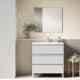 Mueble de baño fondo reducido 39.5 cm Box Viso principal 2