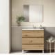 Mueble de baño fondo reducido 39.5 cm Box Viso principal 4