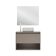 Conjunto mueble de baño Niwa Amizuva 3D 11