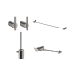 Conjunto de accesorios de baño Time Medimex principal 0