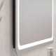 Espejo de baño con luz LED Leroy Bruntec detalle 2