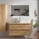Mueble de baño para lavabo sobre encimera Bequia Salgar ambiente 12