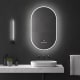 Espejo de baño con luz LED Luzón Eurobath principal 2