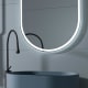 Espejo de baño con luz LED Luzón Eurobath detalle 3