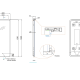 Espejo de baño con luz LED Palermo Ledimex croquis 5