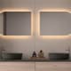 Espejo arco con luz LED Lama Bruntec principal 9