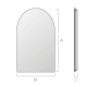 Espejo arco con luz LED Lama Bruntec croquis 2