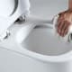 Pack Inodoro + cisterna empotrada + pulsador Square Bruntec detalle 4