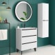 Conjunto mueble de baño fondo reducido 40cm Siena Coycama principal 1