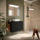 Mueble de baño con encimera de madera Noja Salgar principal 3