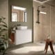 Mueble de baño con encimera de madera Noja Salgar principal 2