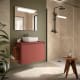 Mueble de baño con encimera de madera Noja Salgar principal 6