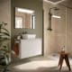 Mueble de baño con encimera de madera Noja Salgar principal 2