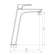 Grifo de lavabo Marriot GME croquis 8