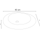 Lavabo de mármol natural Cicle Bruntec croquis 3