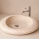 Lavabo de mármol natural Cicle Bruntec ambiente 2