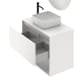 Conjunto mueble de baño con lavabo sobre encimera Niwa Top Amizuva Detalle 6