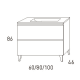 Conjunto mueble de baño Granada Viso croquis 13
