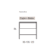Mueble de baño Icon Visobath croquis 19