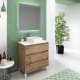 Mueble de baño con encimera de Solid Surface Boston Bruntec principal 1