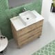 Mueble de baño con encimera de Solid Surface Boston Bruntec detalle 5