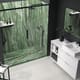 Platos de ducha de resina decorados Design 3D Marmol Travertino Bruntec ambiente 1