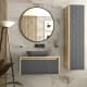 Mueble de baño Lambda con encimera de madera Coycama principal 4