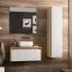 Mueble de baño Lambda con encimera de madera Coycama ambiente 18