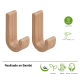 Percha de baño Himalaya Gedy detalle 1