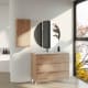 Mueble de baño color madera fondo reducido 37.8 cm Vilma Bruntec principal 1