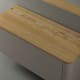Mueble de baño con encimera de madera maciza Baviera Bruntec detalle 3