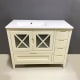 Conjunto mueble de baño rústico Kai Bruntec detalle 3