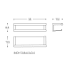 Estante de ducha Architect S+ Cosmic croquis 7