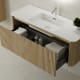 Conjunto de mueble de baño de madera maciza Baviera Bruntec detalle 2