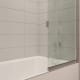 Mampara de bañera Milano Bruntec detalle 3