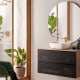 Conjunto mueble de baño frente de rejilla con encimera Koba Sanchís principal 0