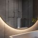 Espejo de baño con luz led Atria Bruntec detalle 5
