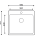 Fregadero de cocina Cairo de Solfless croquis 4