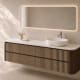 Mueble de baño con encimera Solid Surface Duna Bruntec detalle 5