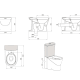 Inodoro completo Urb.y 60 Unisan Sanindusa croquis 6