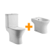 Pack inodoro + bidé Merlín Bruntec principal 1